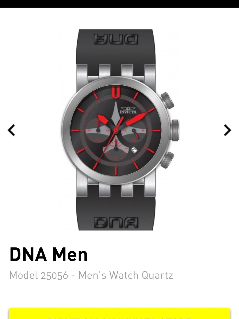 DNA Men Invicta Watch